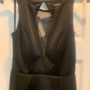 NWT Sexy black high low dress